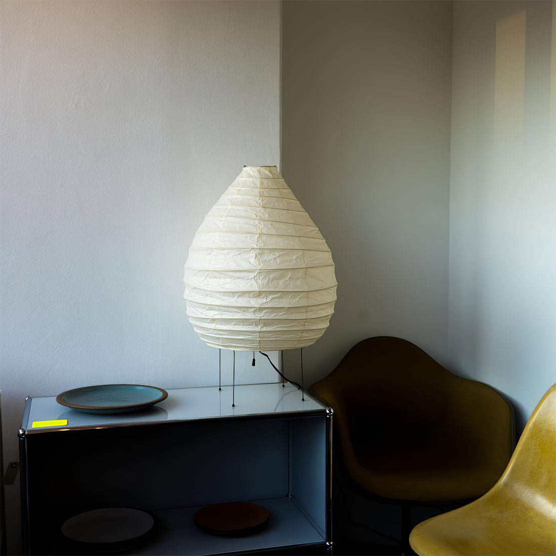Japanese Paper Table Lamp Handcrafted Mulberry Design - Product detail 12