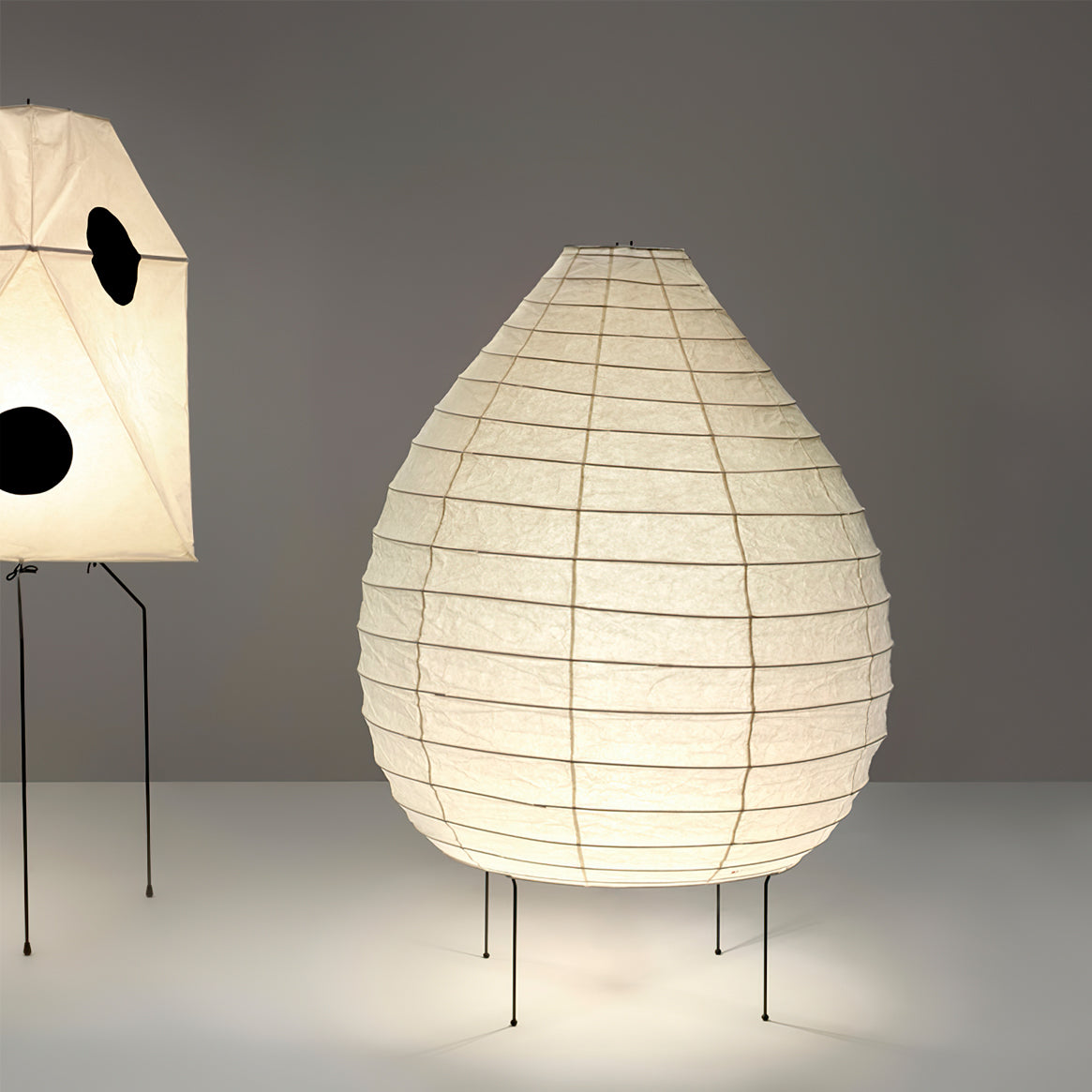 Japanese Paper Table Lamp Handcrafted Mulberry Design - Product detail 19