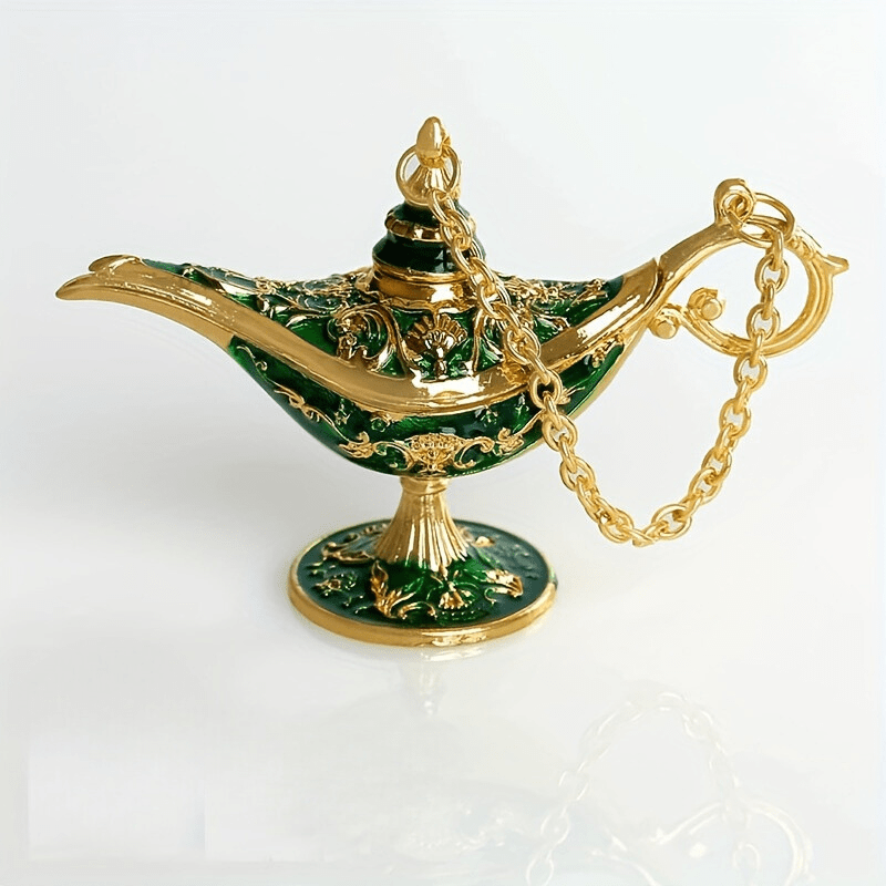 Moroccan Decorative Oil Lamp  Vintage Metal Filigree Design - Product detail 11