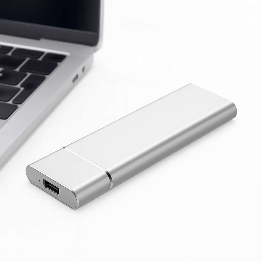 External SSD Drive High-Speed USB 30 Aluminum Storage - Product showcase