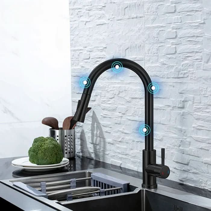 Smart Kitchen Faucet Motion Sensor Pull-Out Spout - Product example