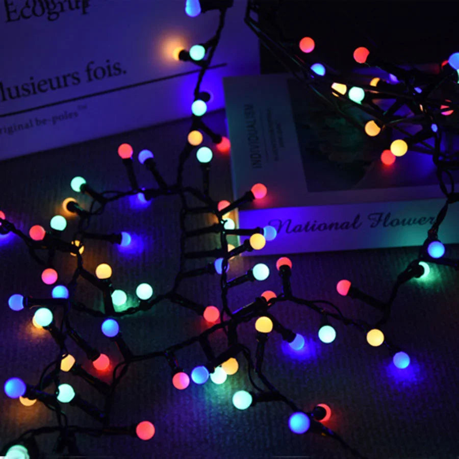 LED String Lights Waterproof Multicolor Globe Bulbs - Product detail 6