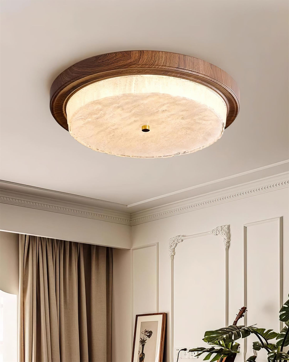 Modern Ceiling Light Minimalist Metal and Glass Design - Product detail 5