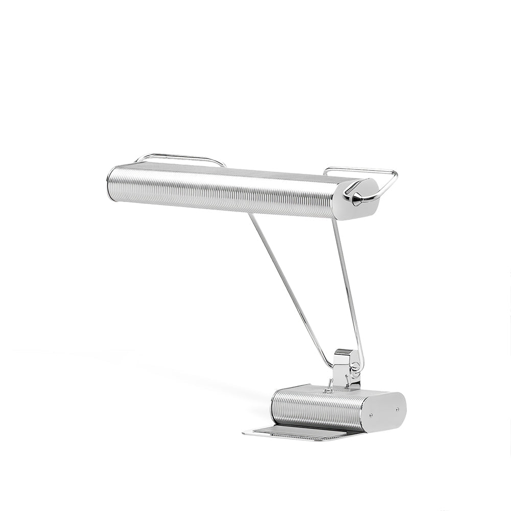 Art Deco LED Table Lamp Chrome Open Screen Design - Product detail 16