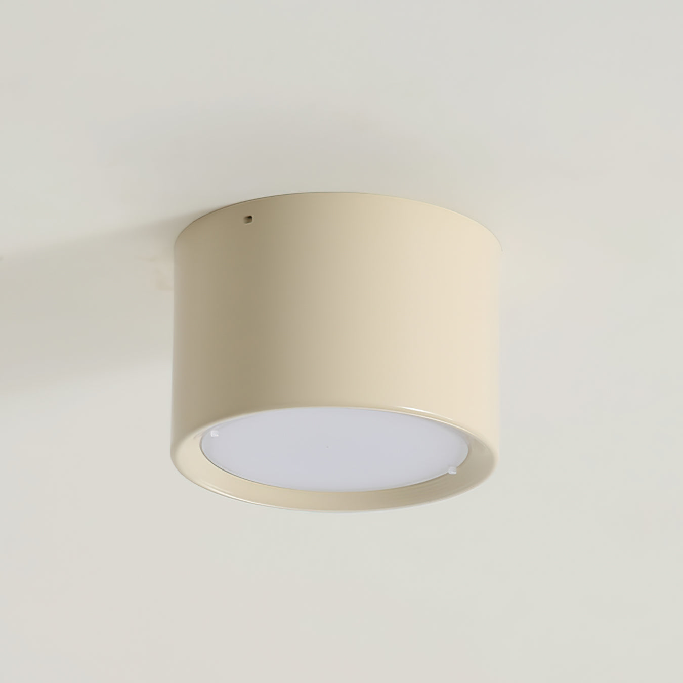 Modern Surface Mount Light  Minimalist Cylindrical Design - Detailed view