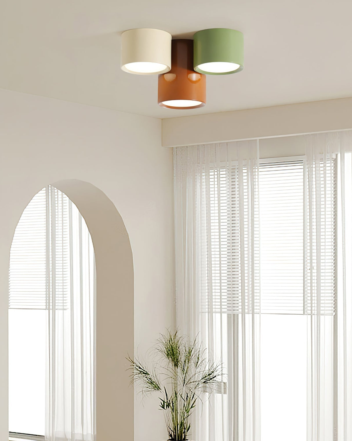 Modern Ceiling Light Natural Earth Tone Collection - Product detail 4