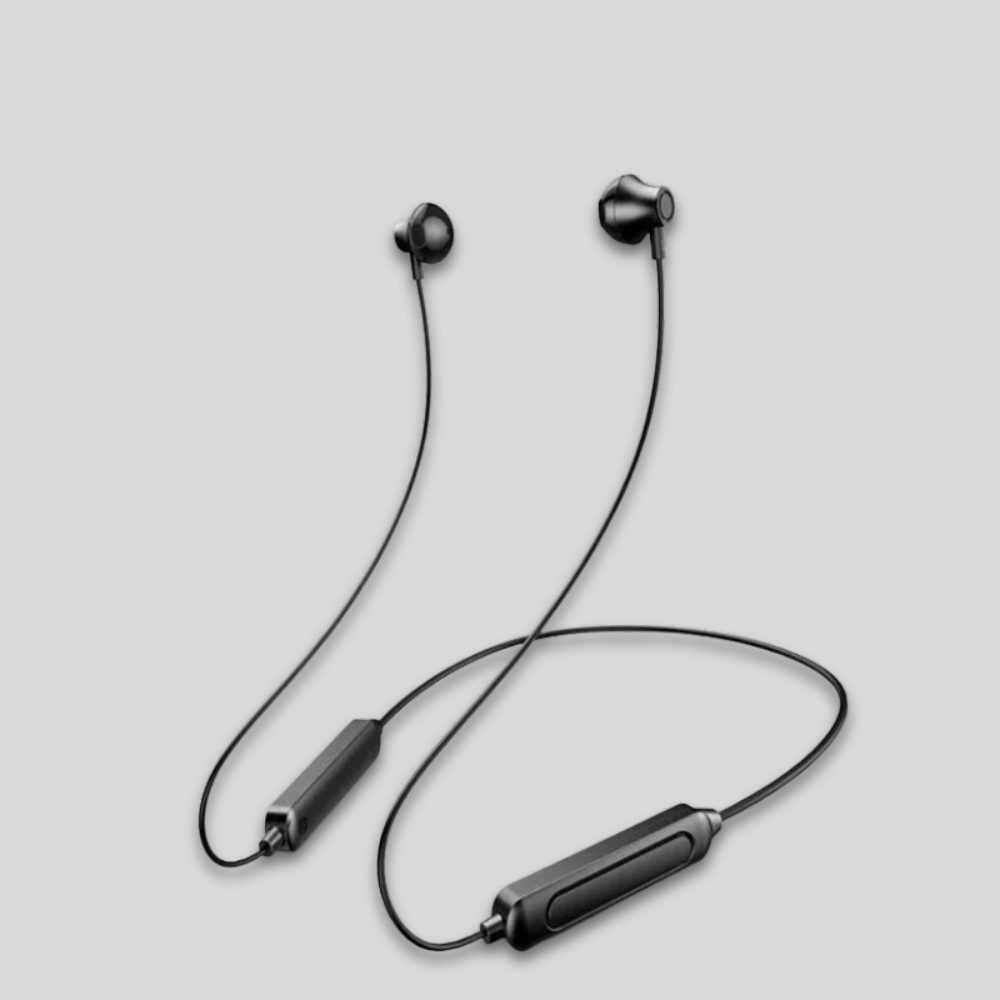 Wireless Neckband Headphones Lightweight Bluetooth Sports Design - Detailed view