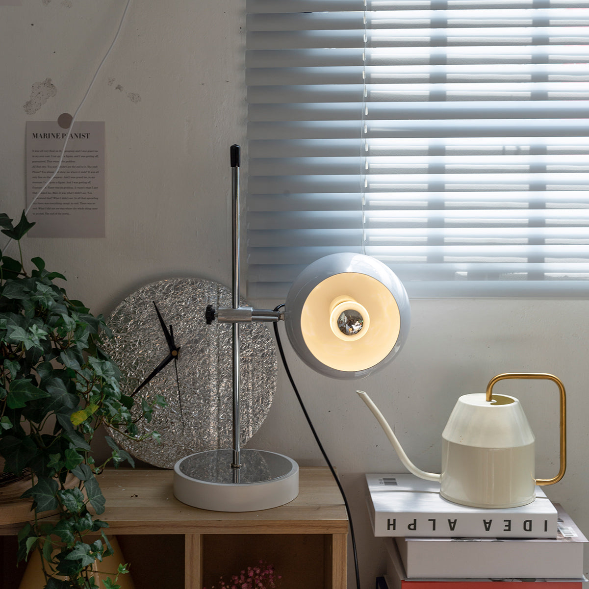 Modern Table Lamp Adjustable Ball Head Design - Product detail 4