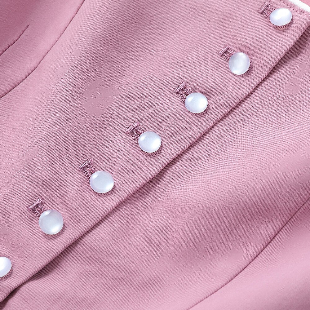 Traditional Dirndl Dress Mauve Bodice With Floral Cotton Skirt - Product detail 9