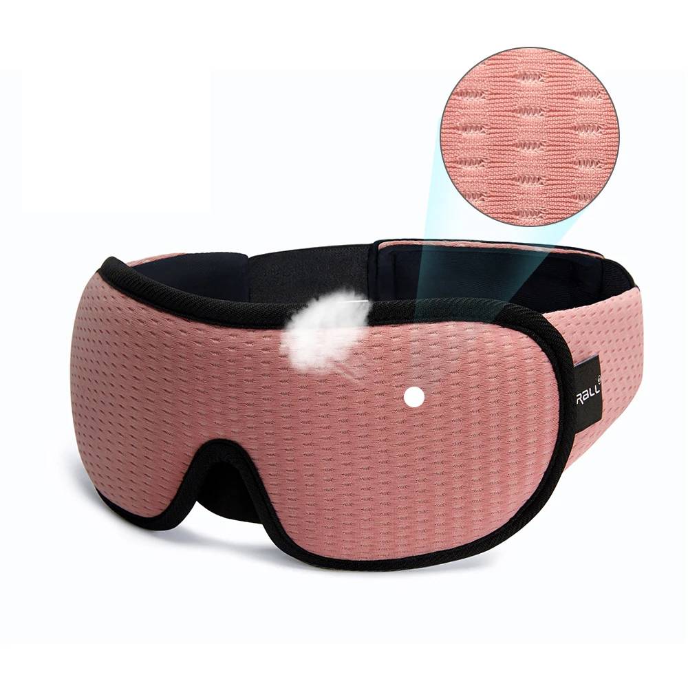 3D Memory Foam Sleep Mask  Contoured Light Blocking Design - Product detail 4