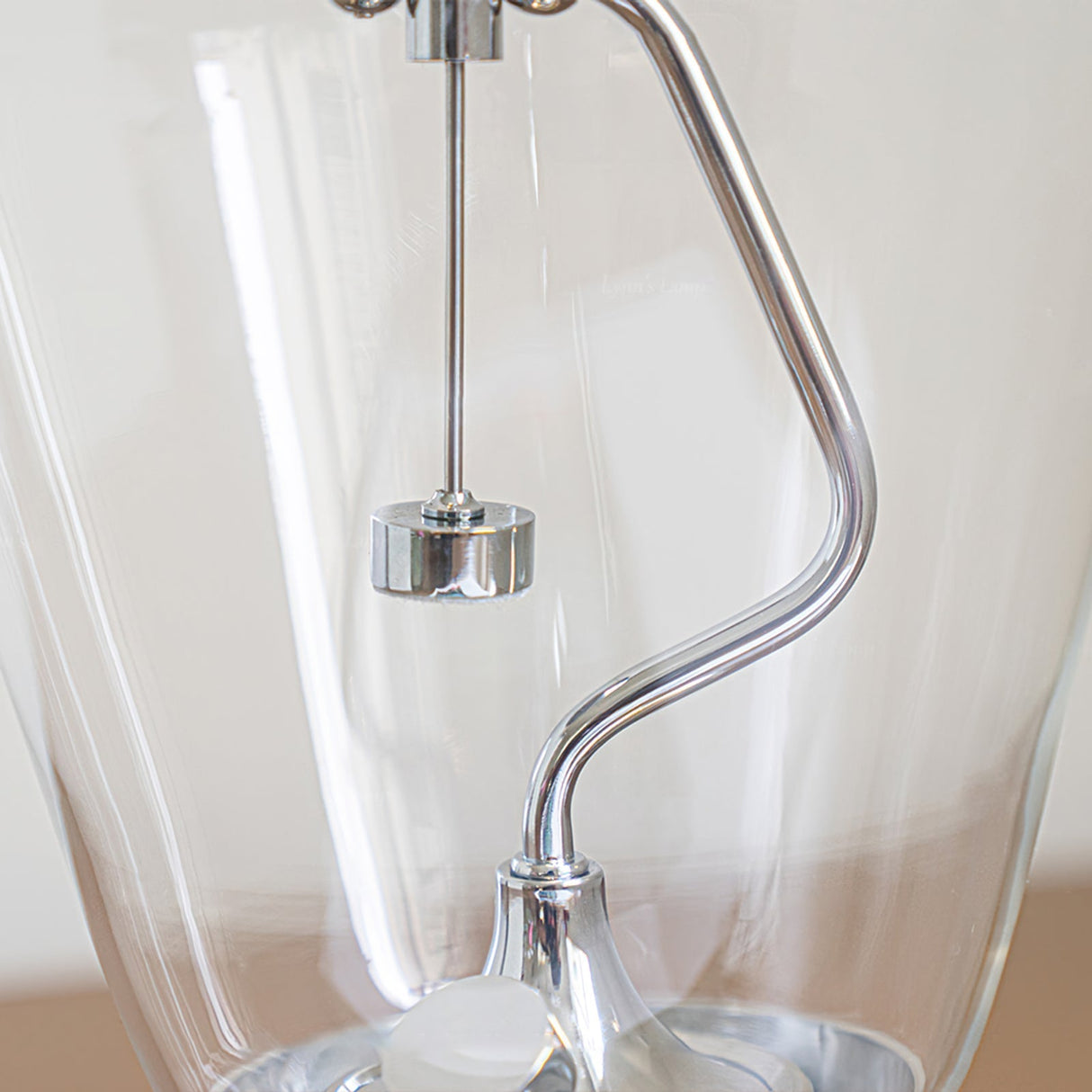 Modern LED Table Lamp Clear Glass Dome Design - Product detail 7