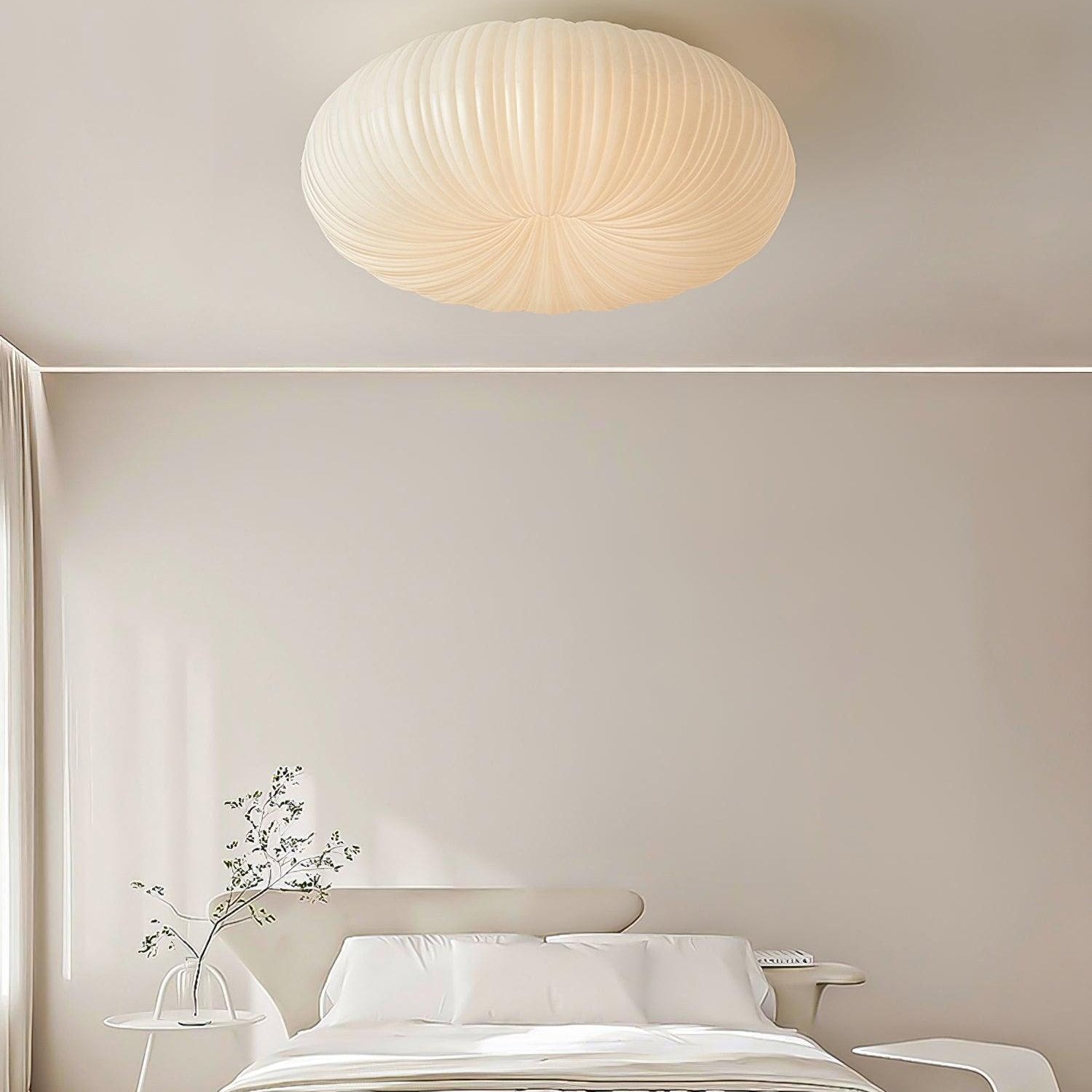 Modern Ceiling Light  Oval Ribbed Design With Smart Dimming - Product detail 7
