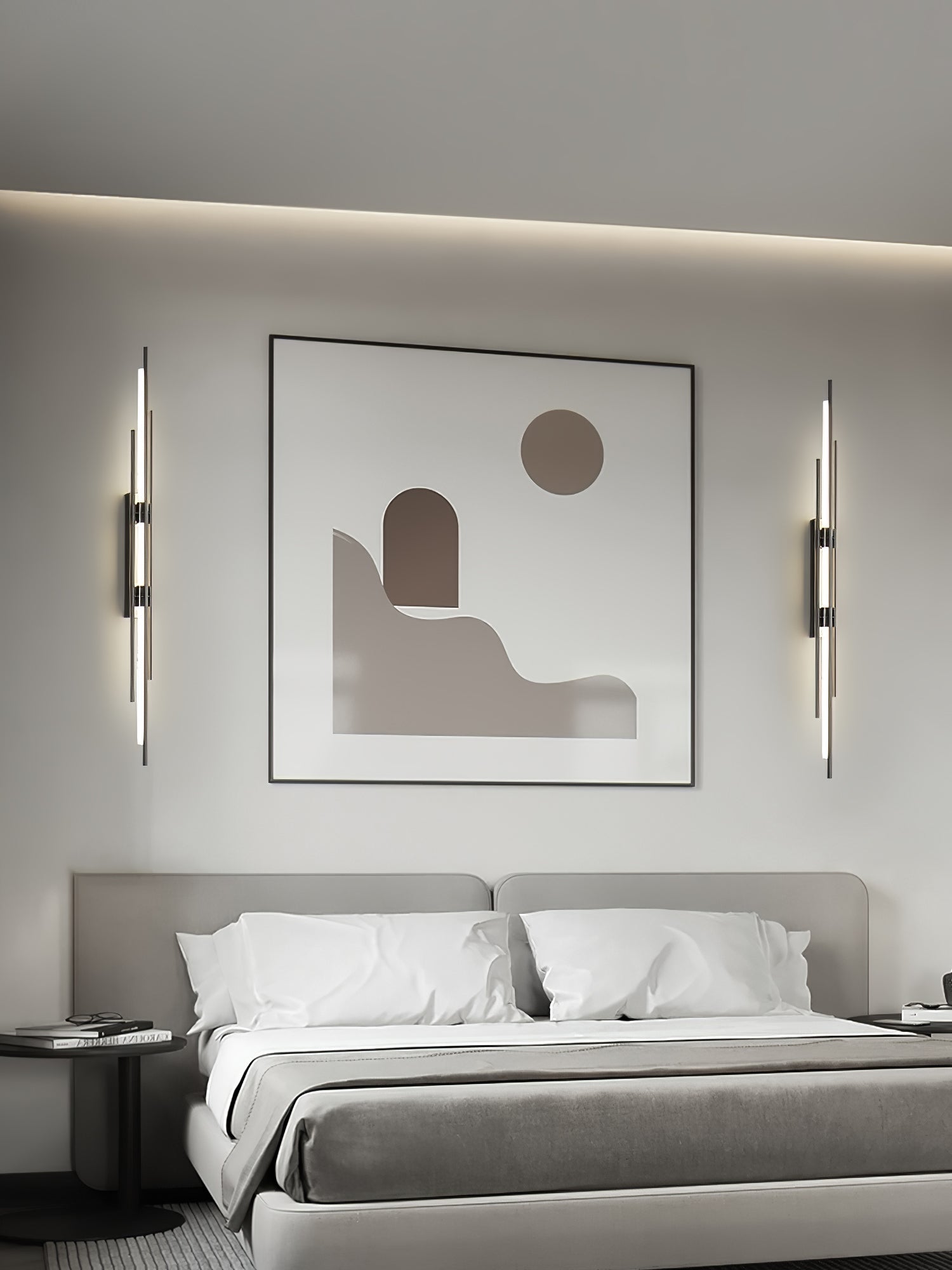 Modern LED Wall Light  Linear Gold Metal Design - Product detail 13