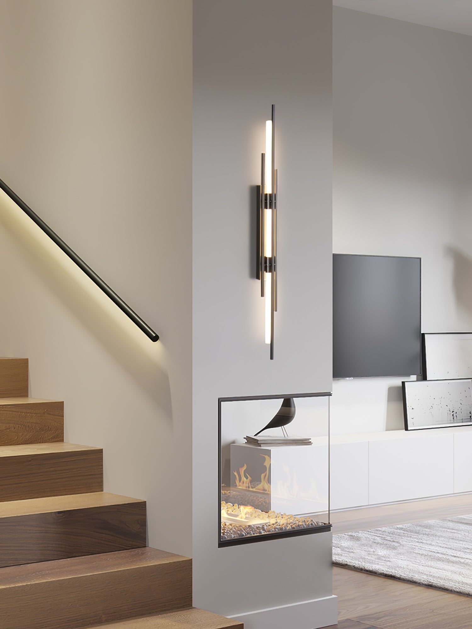 Modern LED Wall Light  Linear Gold Metal Design - Product detail 15
