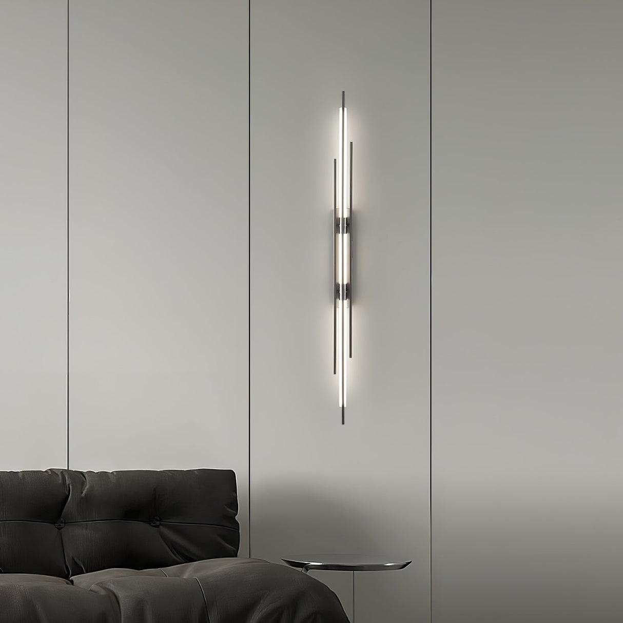 Modern LED Wall Light  Linear Gold Metal Design - Product detail 5
