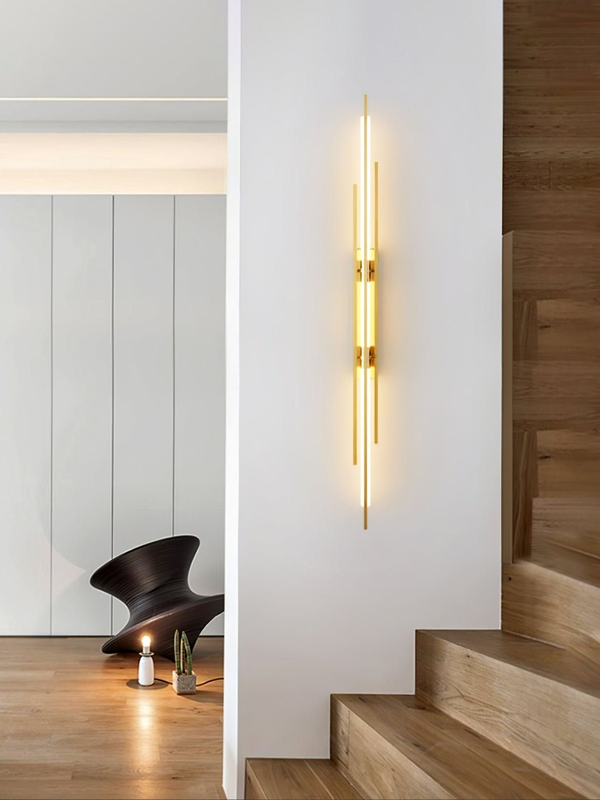 Modern LED Wall Light  Linear Gold Metal Design - Product detail 16