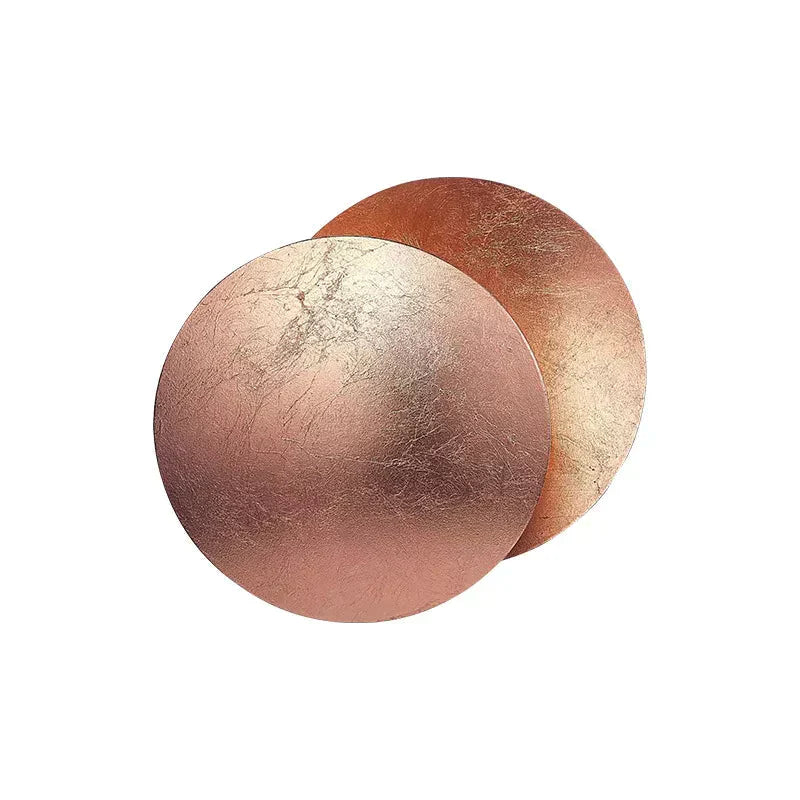 Modern Eclipse Wall Light Gold Metal Solar Design - Product detail 7