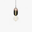 Modern Glass Pendant Light  Stacked Geometric Shapes - Product detail 44