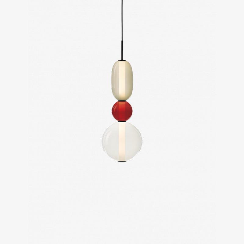 Modern Glass Pendant Light Stacked Bubble Design - Product detail 29