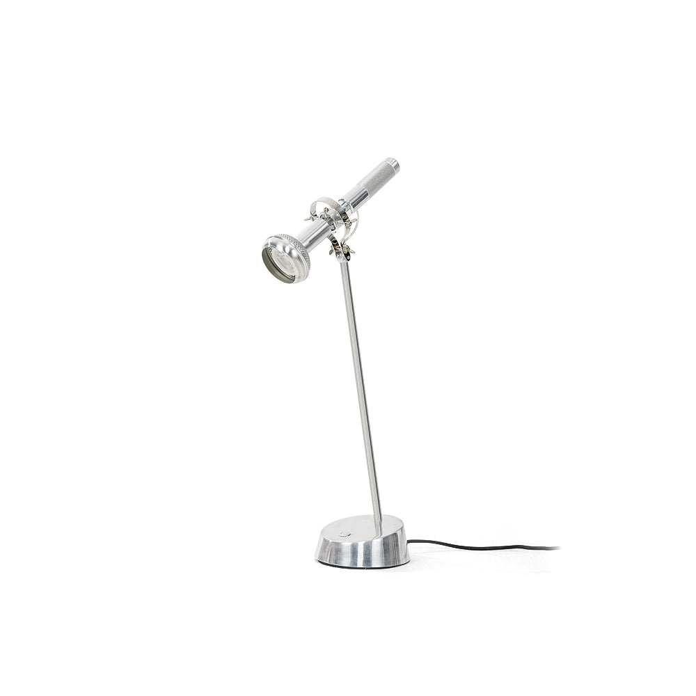 Industrial Table Lamp Adjustable Chrome Metal Design - Product detail 11