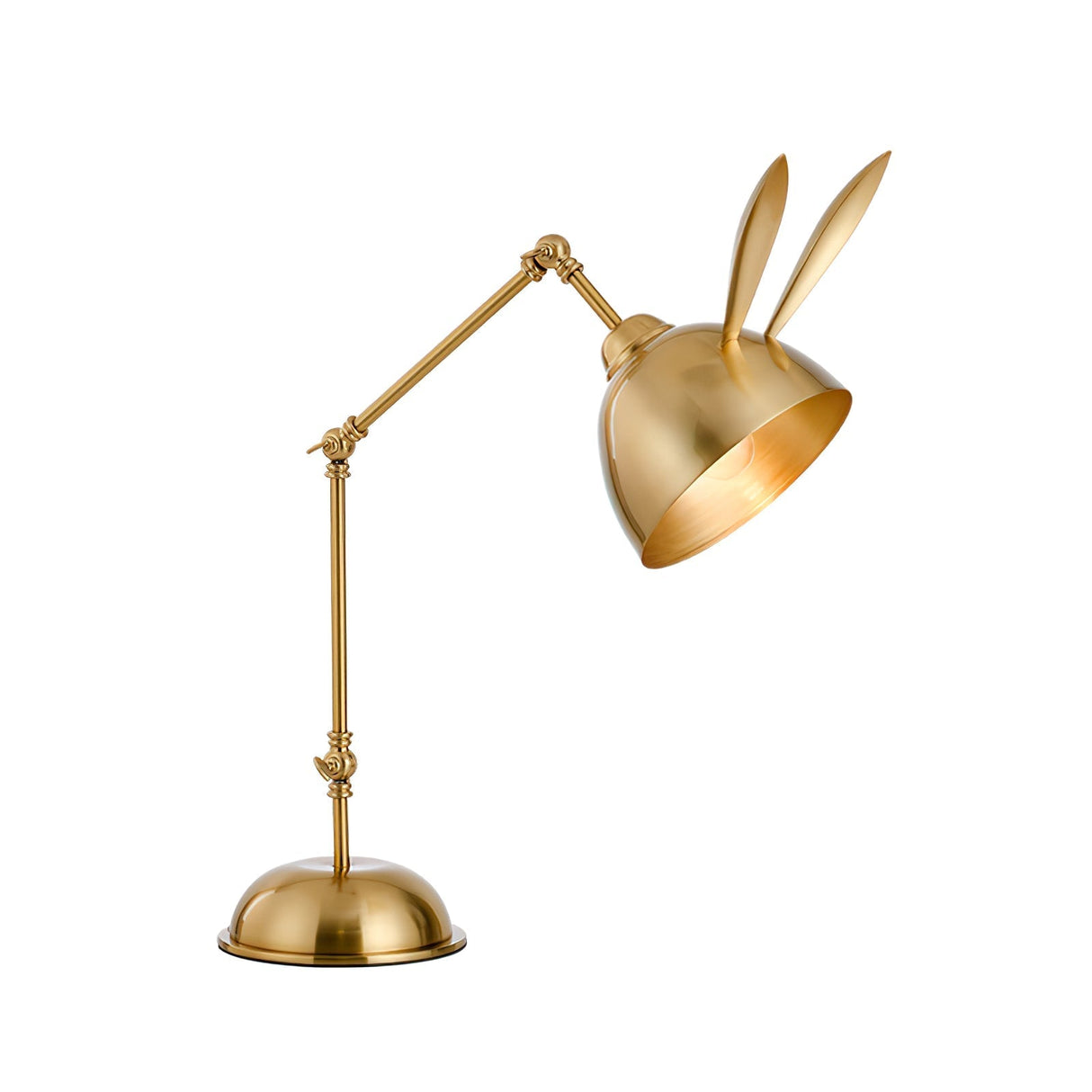 Modern Task Table Lamp Brass Rabbit Ear Design - Product detail 16