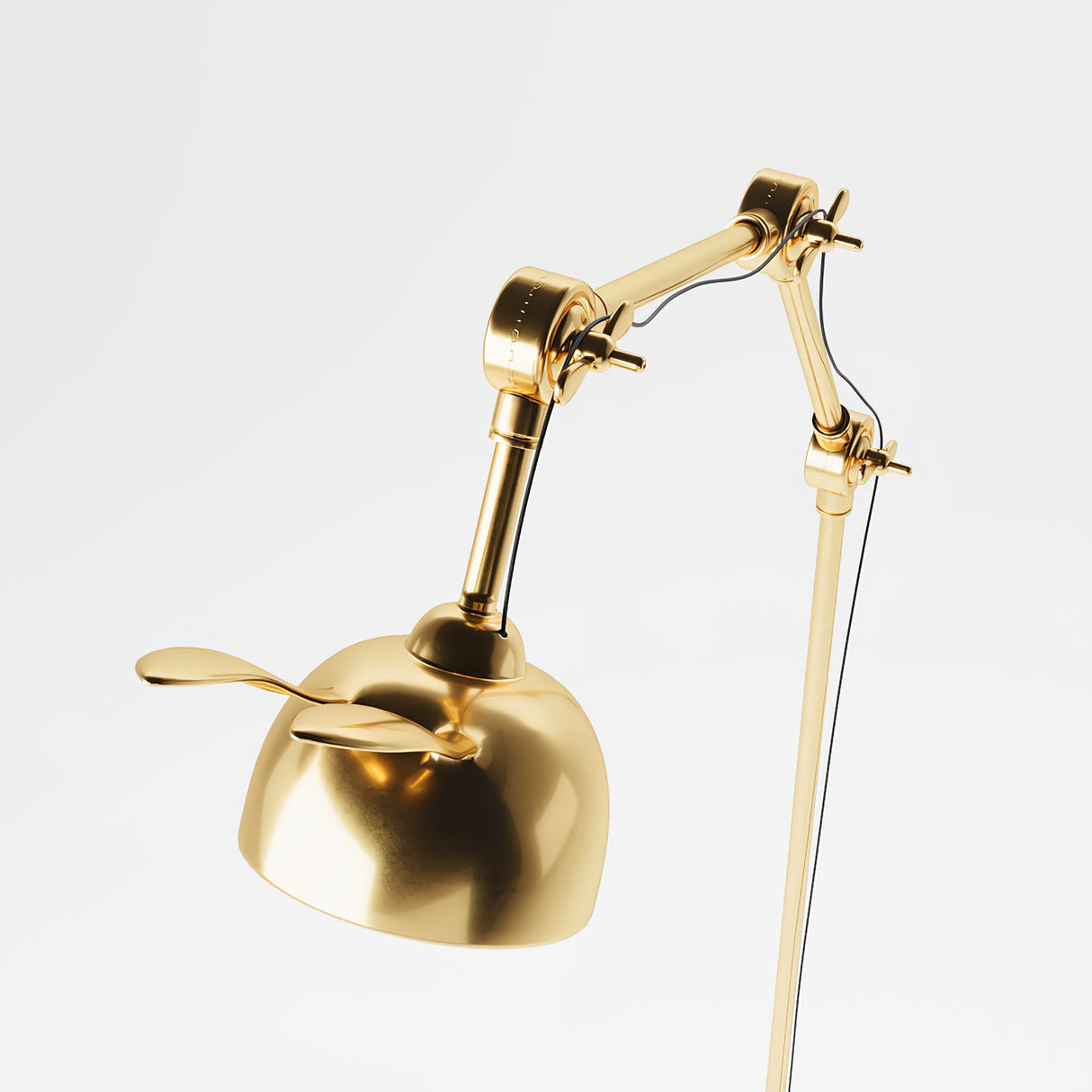 Modern Task Table Lamp Brass Rabbit Ear Design - Product detail 18