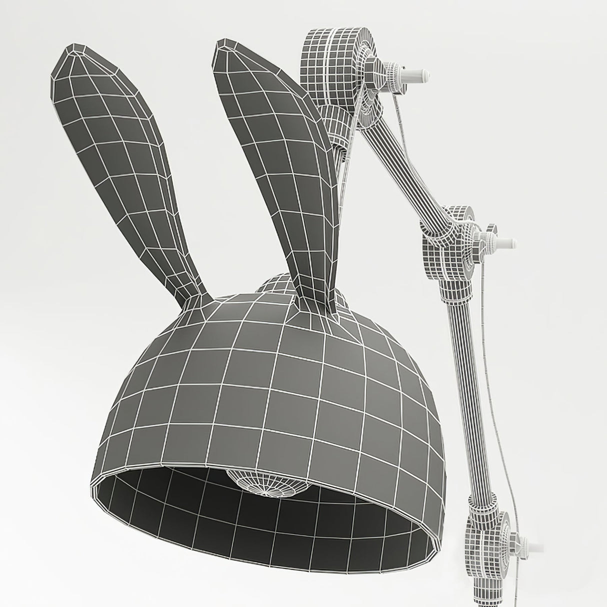 Modern Task Table Lamp Brass Rabbit Ear Design - Product detail 15