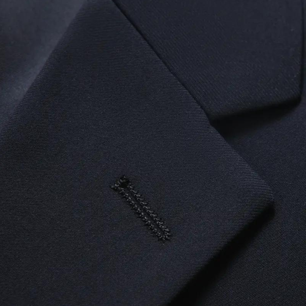 Classic Mens Suit  Tailored Two-Piece Black Business Attire - Product detail 4