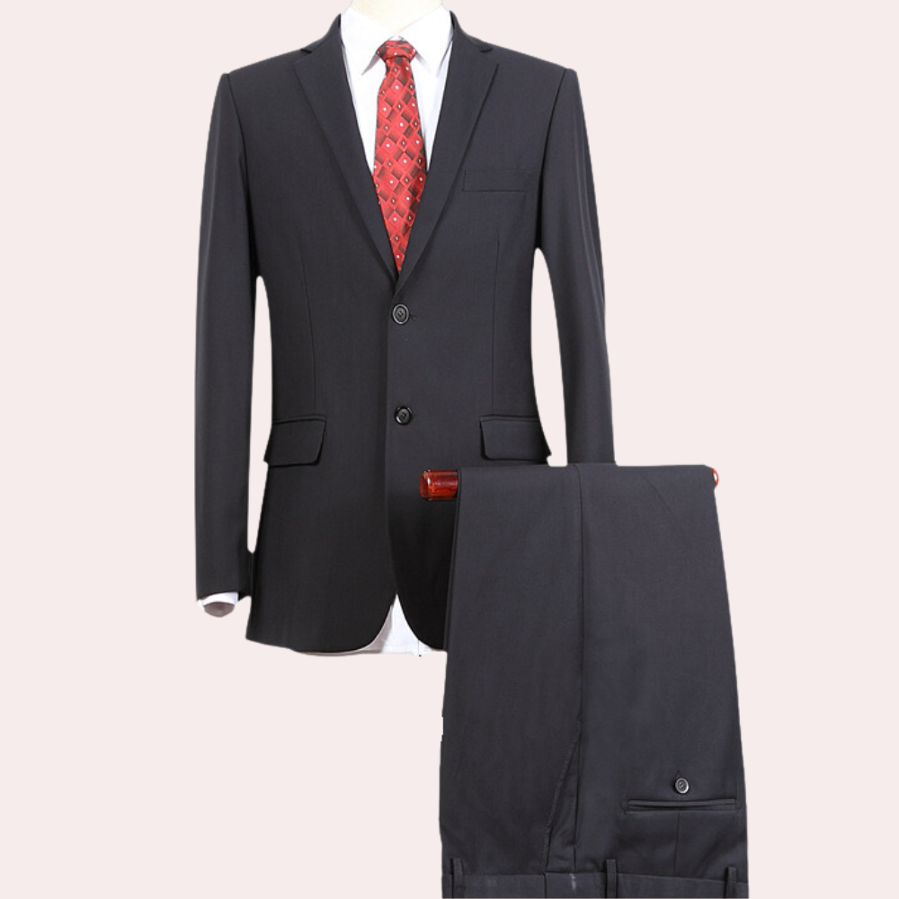 Classic Mens Suit Set Tailored Two-Piece Design - Product detail 5