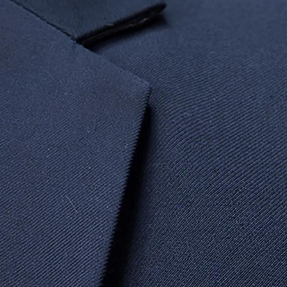Classic Three Piece Suit Navy Business Formal Set - Product detail 6