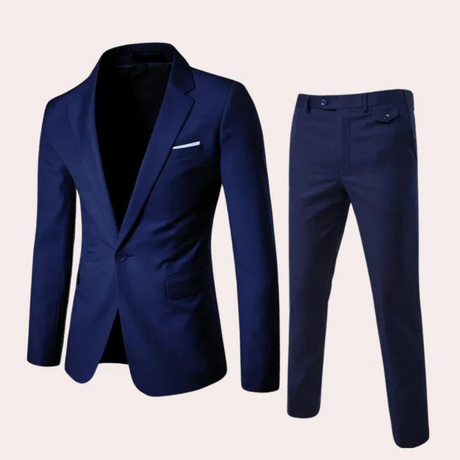 Mens Three-Piece Suit  Classic Khaki Tailored Design - Product detail 10