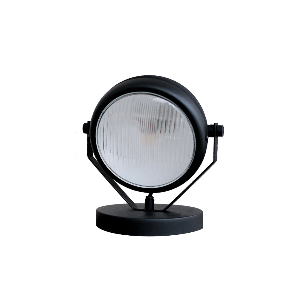 Industrial Table Lamp Chrome Glass Metal Design - Product detail 14