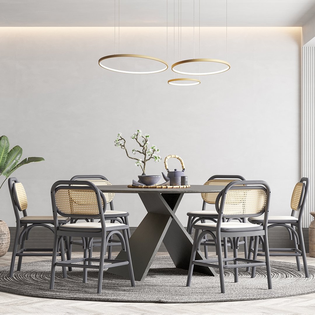 Modern LED Ring Pendant Light  Minimalist Nordic Ceiling Lamp - Product detail 5