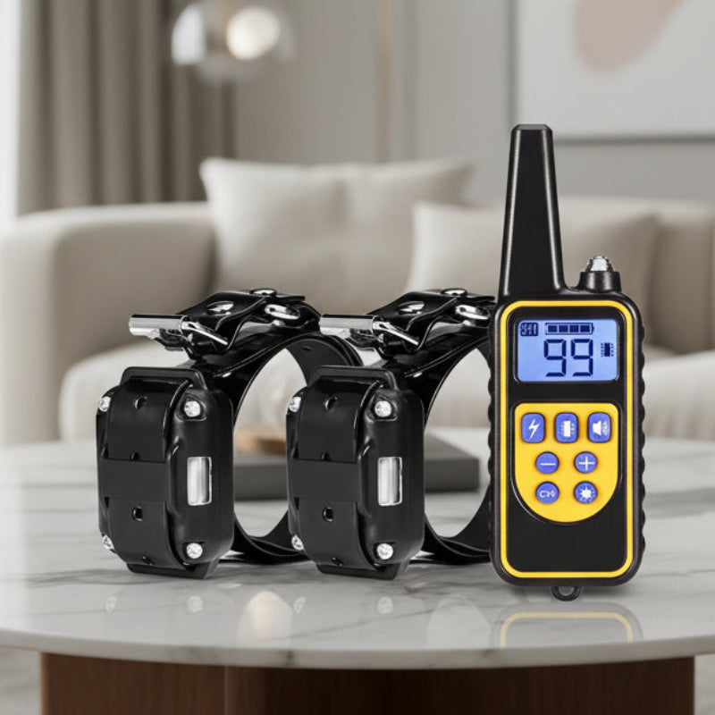 Dog Training Collar Remote Control Waterproof 800m Range System - Product showcase