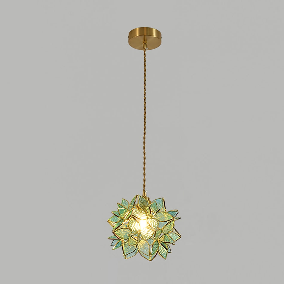 Modern Floral Pendant Light Geometric Petal Design - Product detail 15