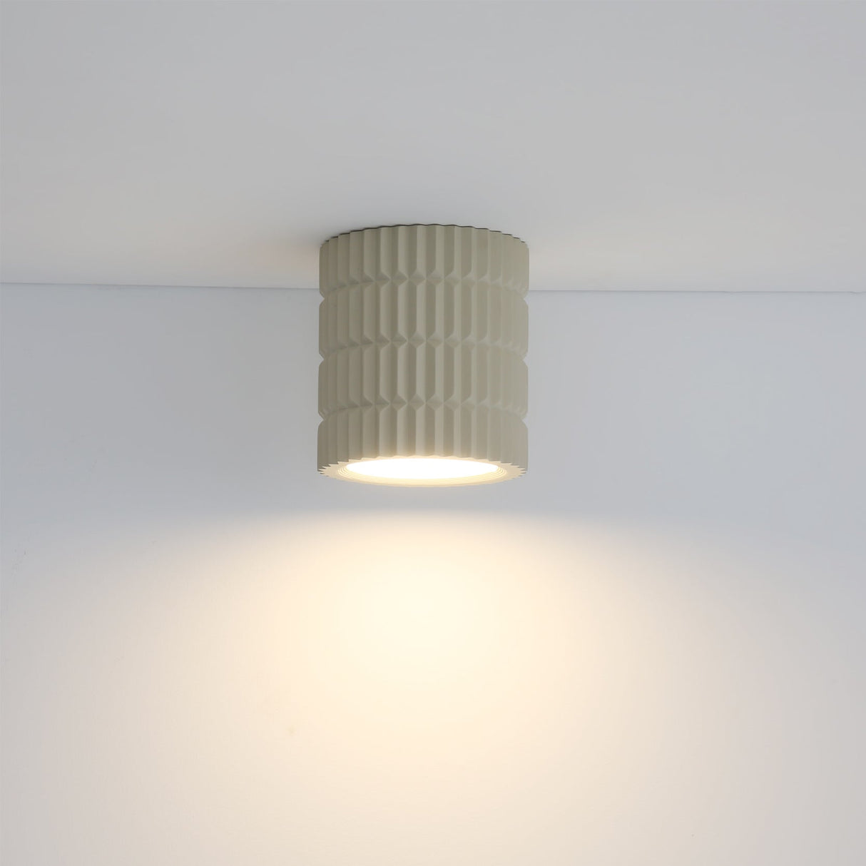 Modern Ceiling Light Geometric Resin Pattern - Product detail 5