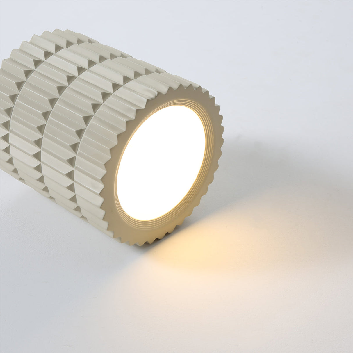 Modern Ceiling Light Geometric Resin Pattern - Product example