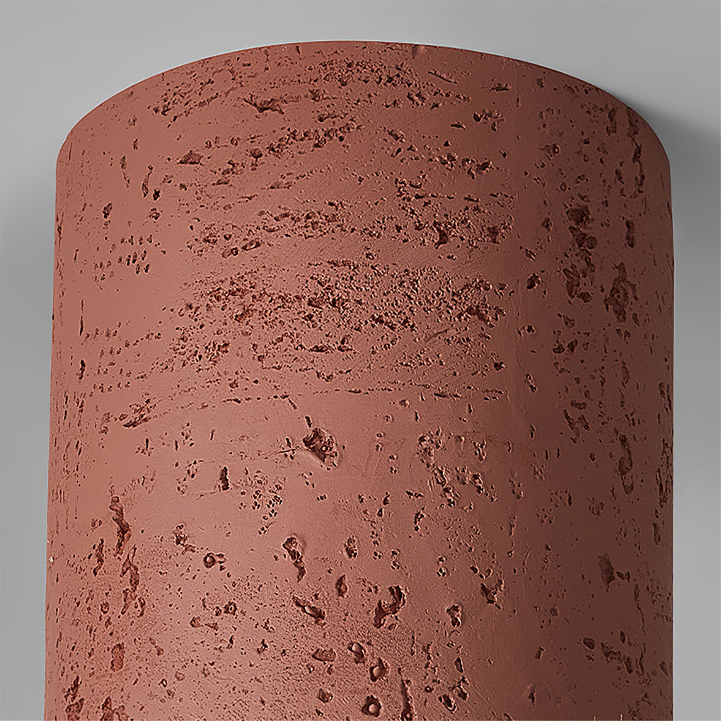 Modern Ceiling Light Textured Cylindrical Design - Product detail 13