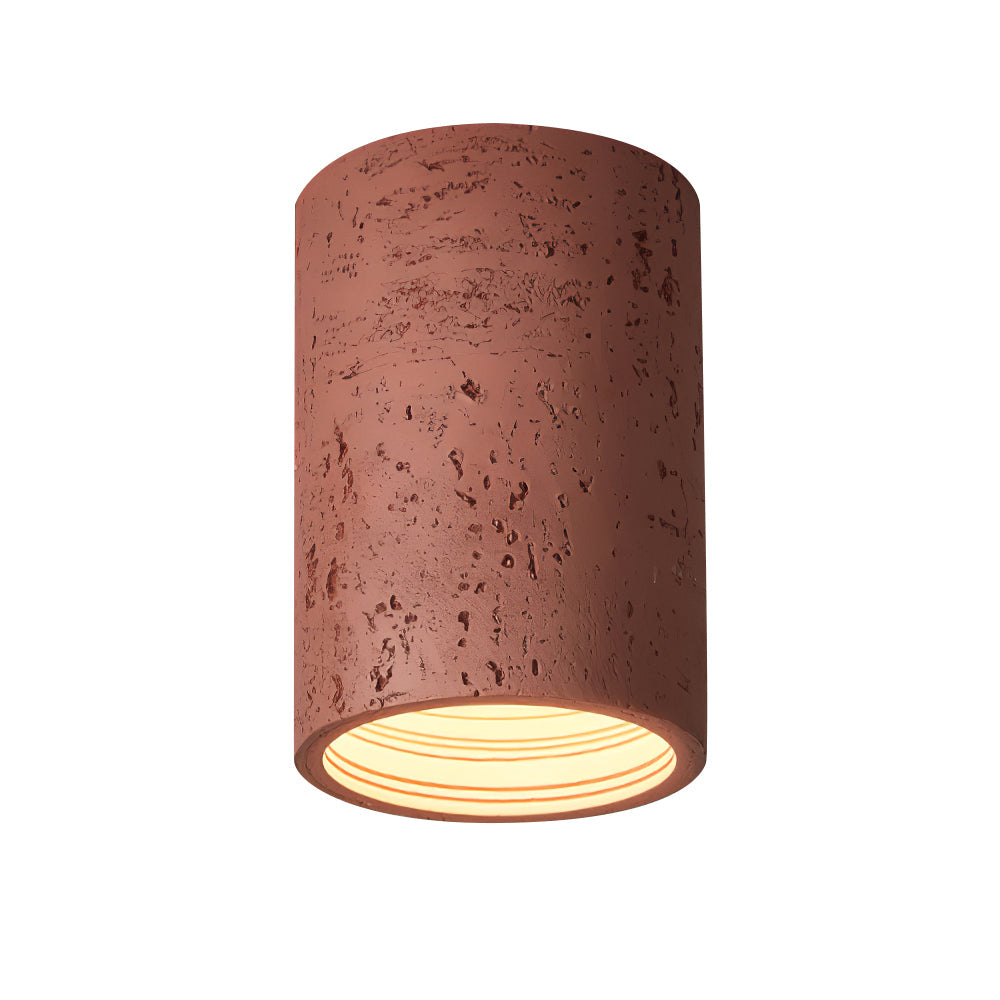Modern Ceiling Light Textured Cylindrical Design - Product detail 22