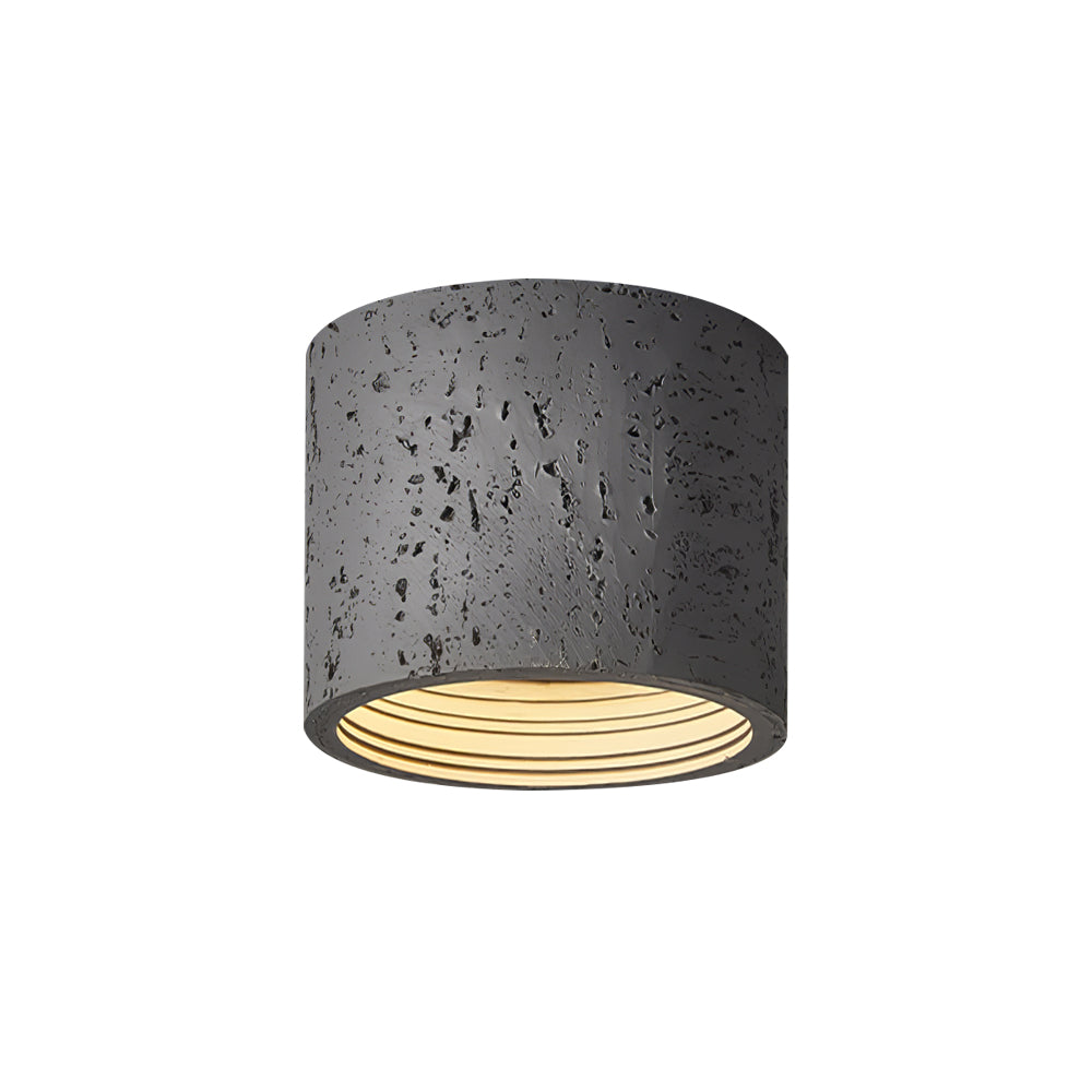 Modern Ceiling Light Textured Cylindrical Design - Product detail 18