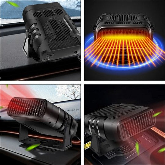 Portable Car Heater 12V Compact Defrost and Cooling Device - Detailed view
