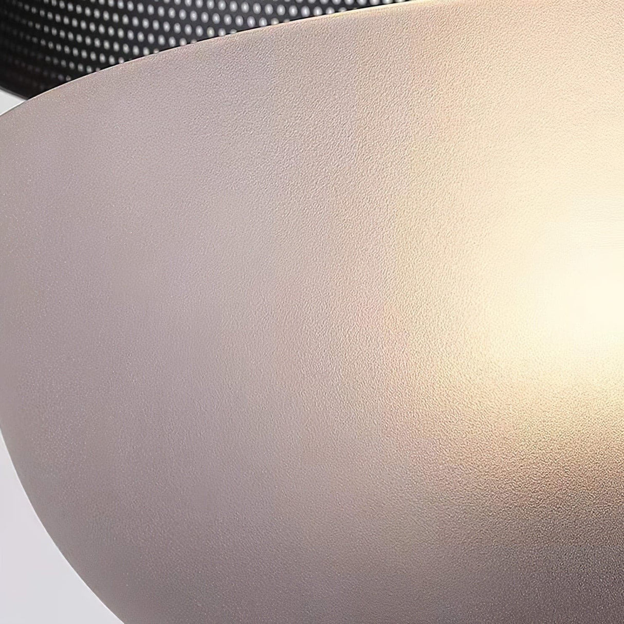 Modern Table Lamp Mesh Metal and Frosted Glass Design - Product detail 13