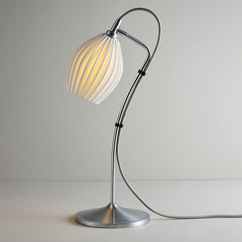Ceramic Table Lamp Ribbed Shade Design - Product detail 14