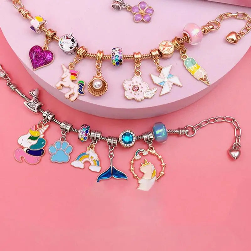 Christmas Jewelry Advent Calendar 22 Charm Bracelet Making Set - Product detail 7