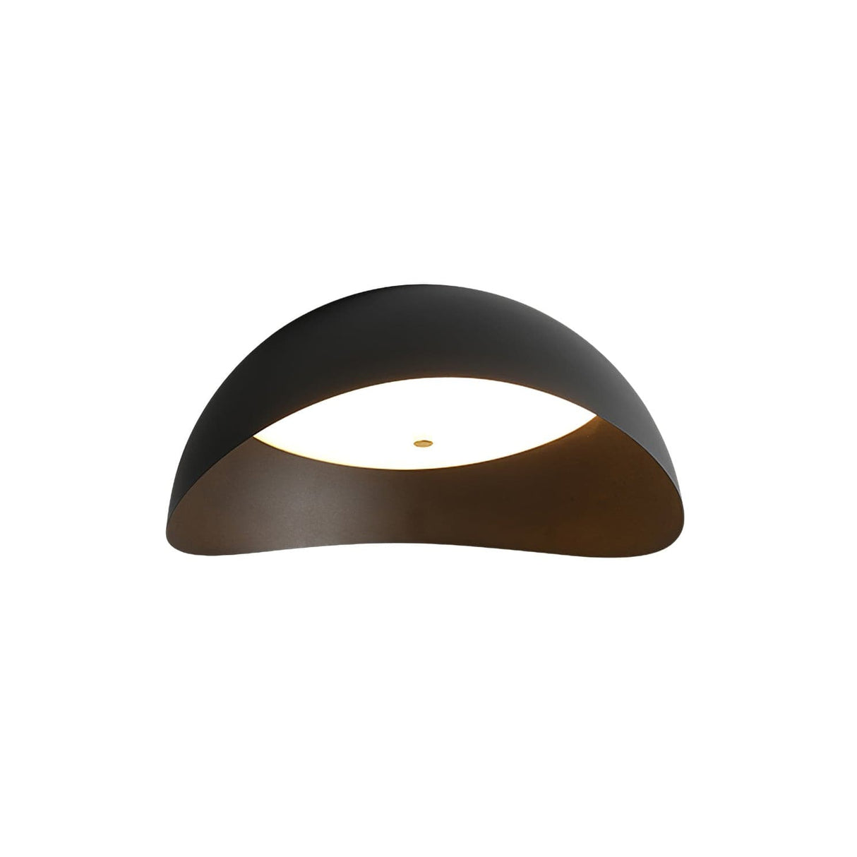 Modern LED Ceiling Light Curved Black Metal Ring Design - Product detail 17