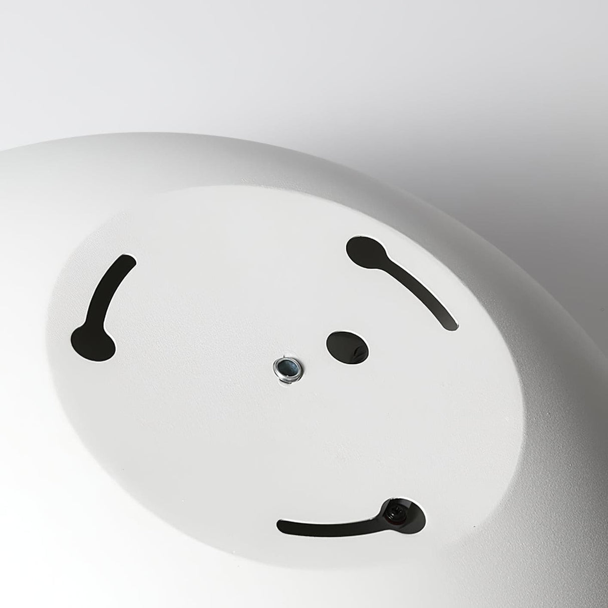 Modern LED Ceiling Light Curved Black Metal Ring Design - Product detail 14