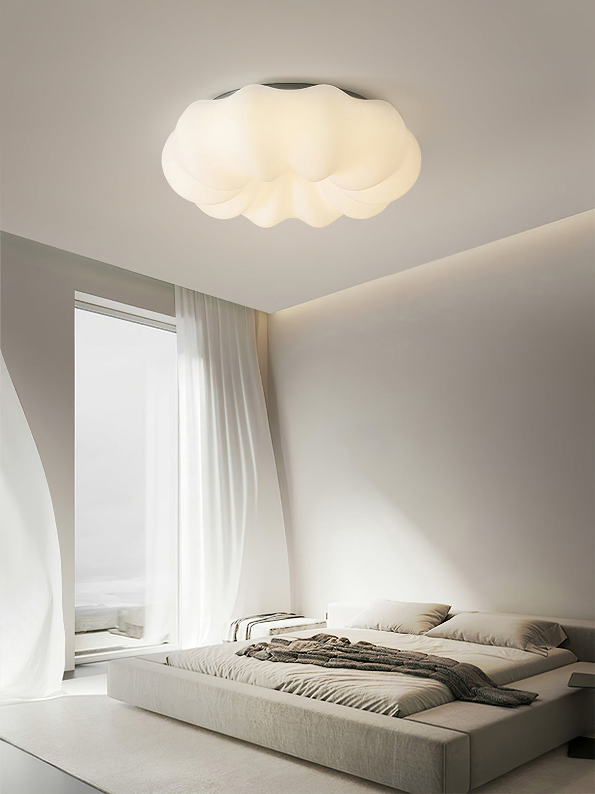 Modern Cloud Ceiling Lamp Japanese Inspired Design - Product detail 12