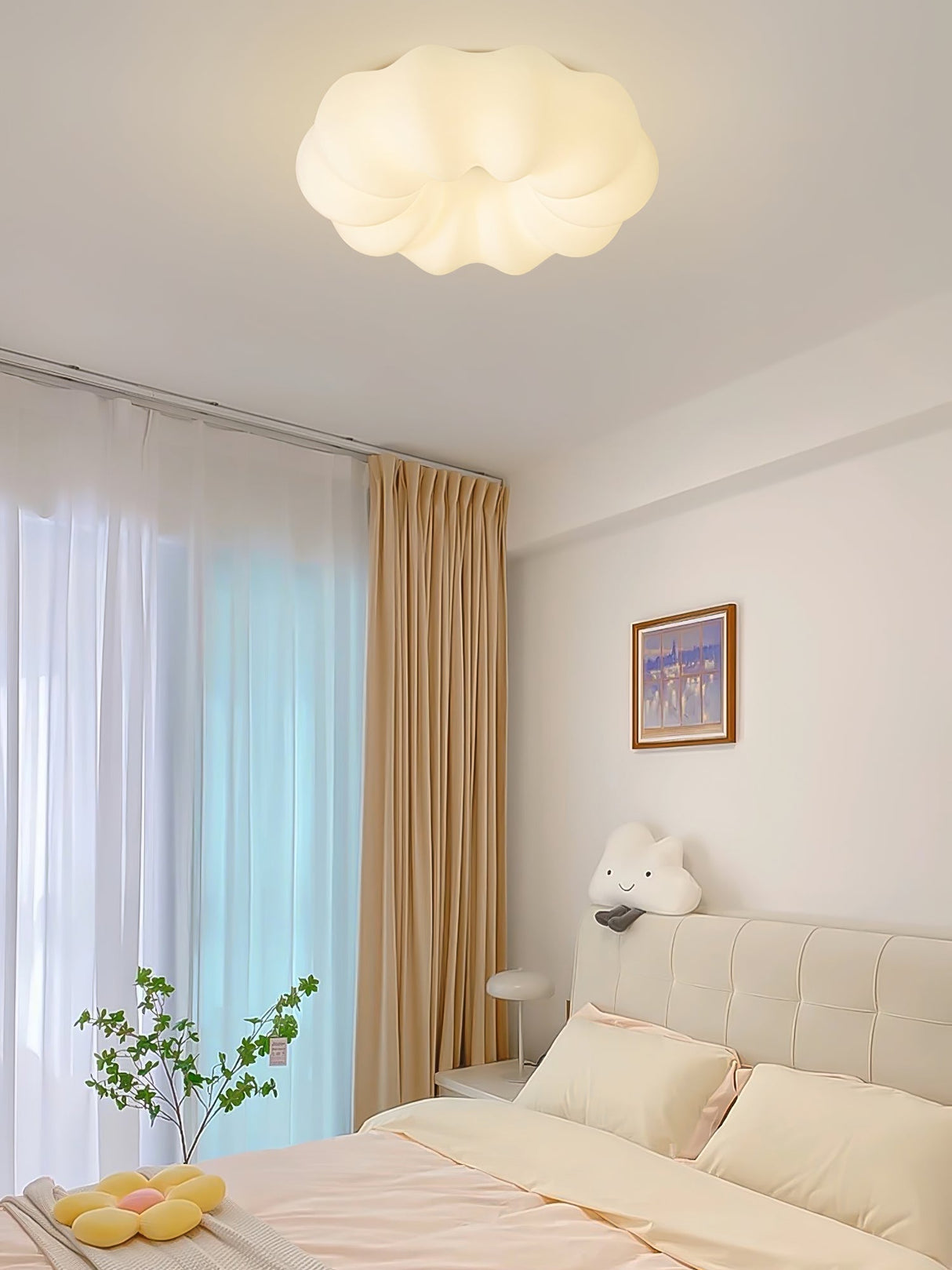 Modern Cloud Ceiling Lamp Japanese Inspired Design - Product detail 9