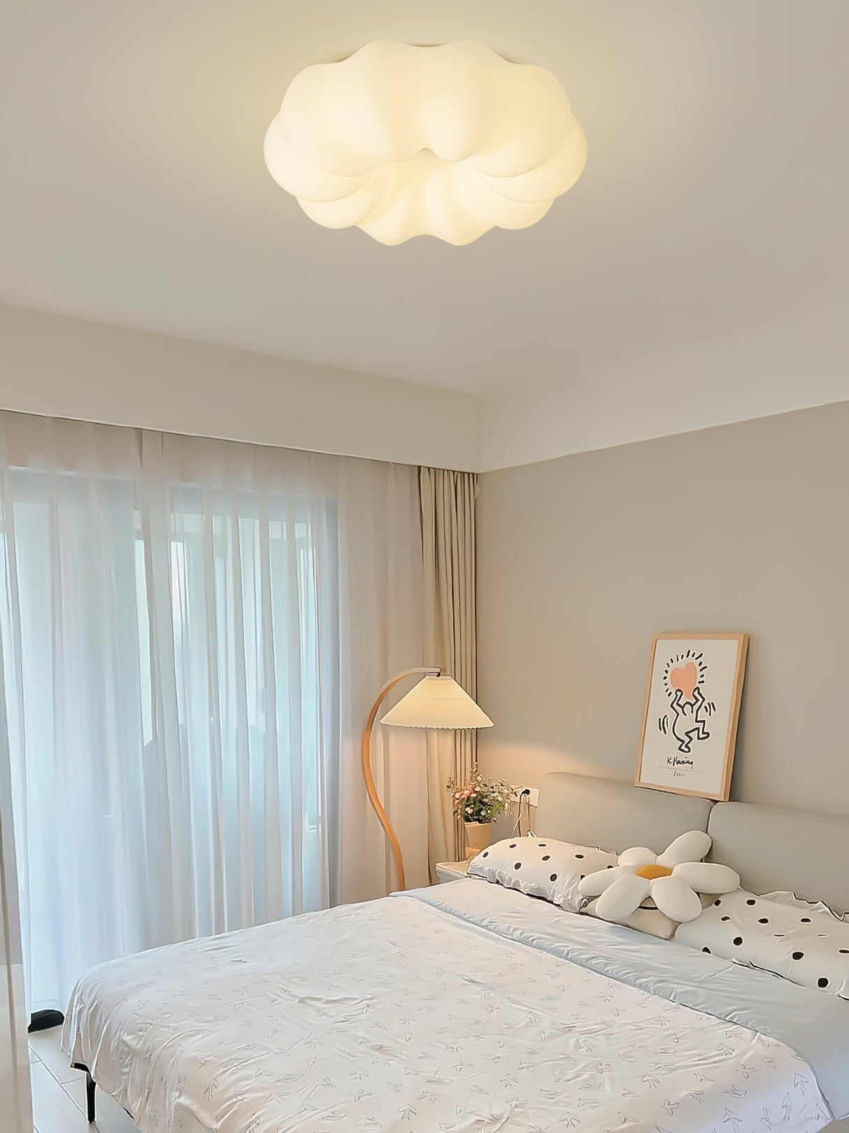 Modern Cloud Ceiling Lamp Japanese Inspired Design - Product detail 10