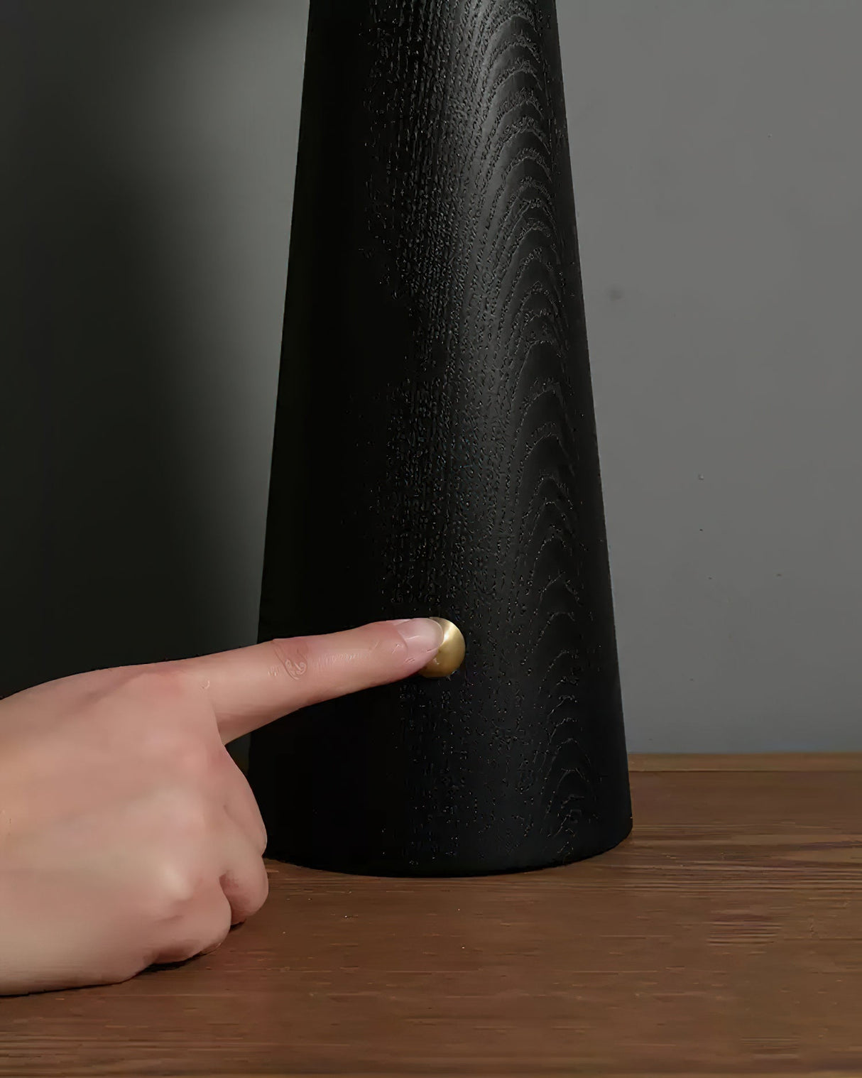 Cloud Table Lamp  Natural Wood Base with LED Light - Product detail 20